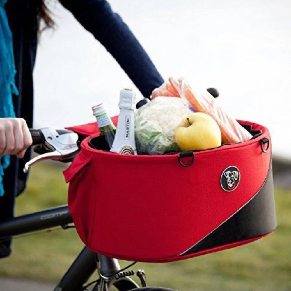 Doggy Ride Cocoon in apple red
